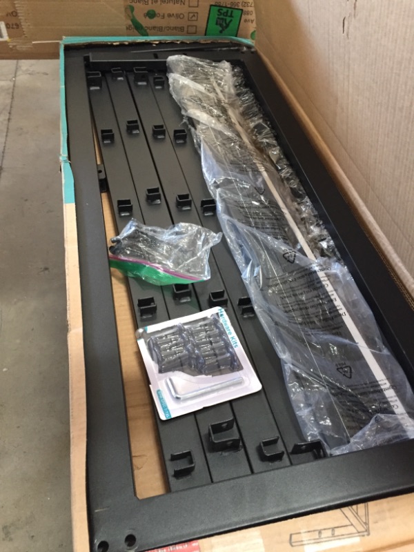 Photo 2 of *USED*
*MISSING manual* 
Best Price -Mattress 14 Inch Metal Platform Bed, Heavy Duty Steel Slats, No Box Spring Needed, Easy Assembly, Black, Twin XL
