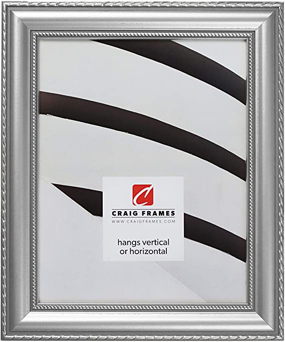 Photo 1 of Craig Frames Victoria, Ornate Silver Picture Frame, 24 x 32 Inch