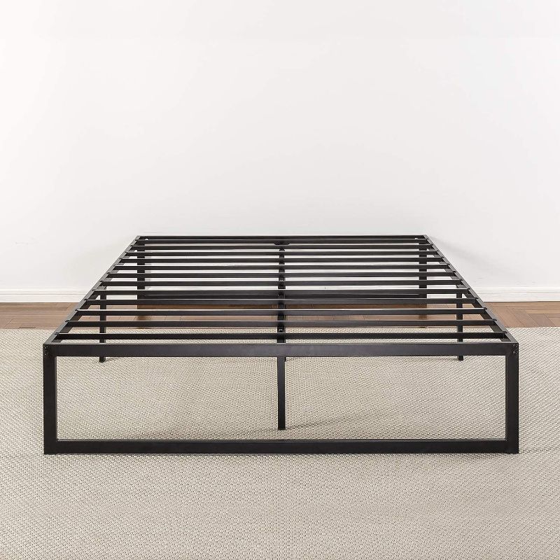 Photo 1 of *MISSING manual and hardware*
Zinus Abel 14 Inch Metal Platform Bed Frame with Steel Slat Support, Mattress Foundation, Full