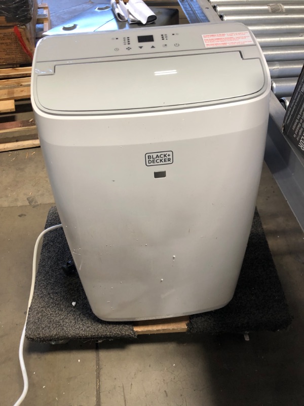 Photo 1 of *USED*
*MISSING all components/ accessory pieces and wheels* 
BLACK+DECKER BPT10WTB Portable Air Conditioner with Remote Control, 10,000 BTU SACC/CEC (14,000 BTU ASHRAE), Cools Up to 450 Square Feet, White
