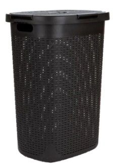 Photo 1 of *NOT exact stock picture, use for reference* 
bathclip 60 l type a laundry hamper, dark brown