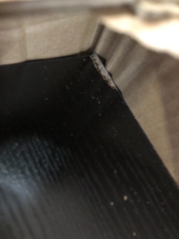 Photo 1 of *USED*
*SEE last picture for damage* 
*MISSING manual, hardware and corner piece of desk*
Teraves Reversible L-Shaped Corner Desk, Wooden Table

