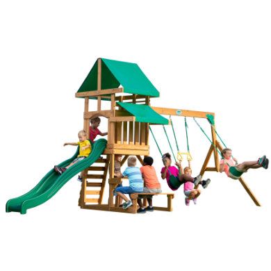 Photo 1 of BOX 2 OF 3****Backyard Discovery Belmont Swing Set
