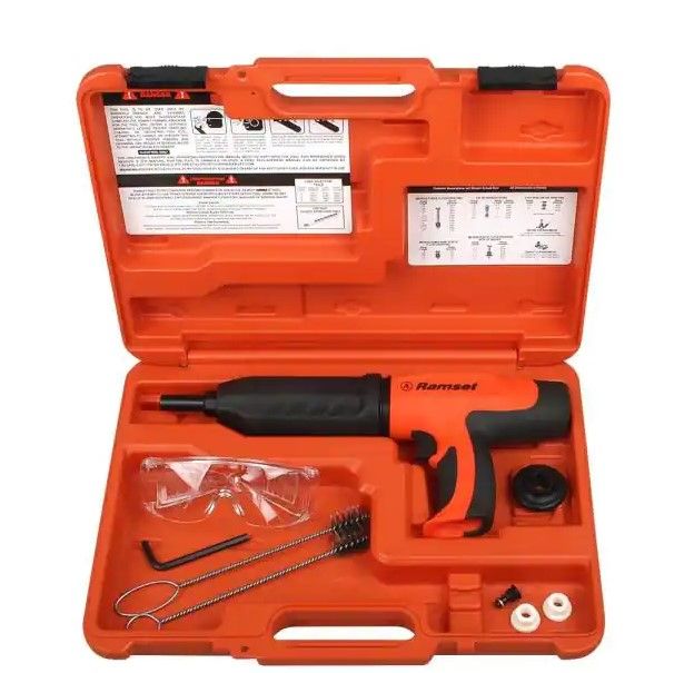 Photo 1 of Ramset Cobra+ 0.27 Caliber Semi-Automatic Powder Actuated Tool with Silencer