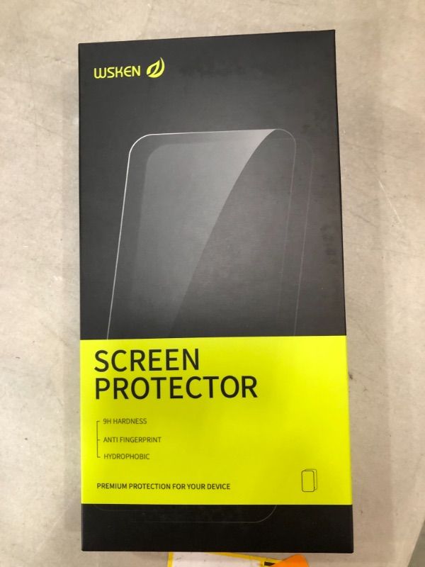 Photo 3 of WSKEN Screen Protector for iPhone 13 Pro Max 6.7 inch