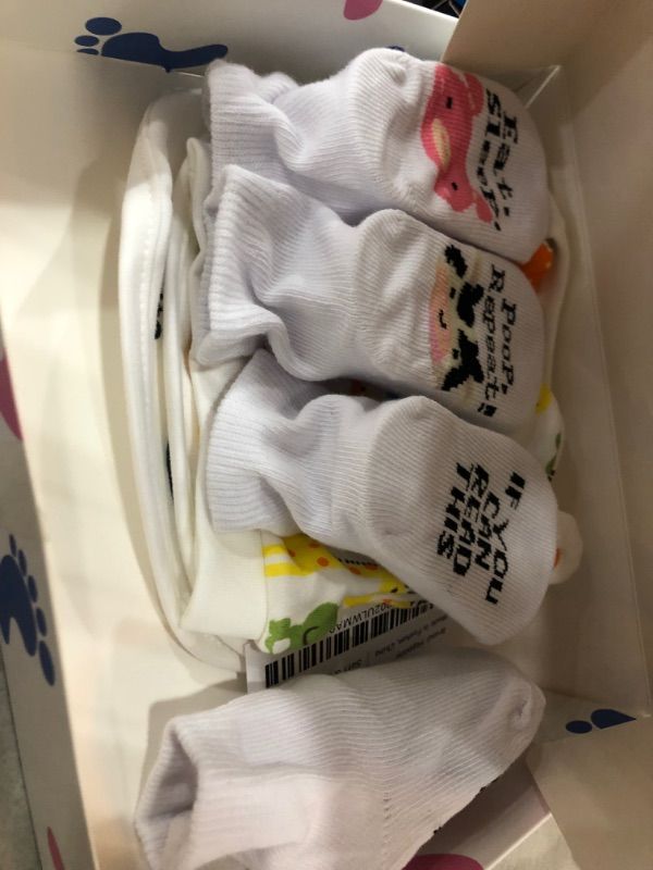 Photo 1 of Baby Gift Set for Baby Boys & Girls – Newborn Baby Socks, Baby Bibs, & Baby Hat – Cute and Funny Baby Shower Gifts, Baby Items, Unisex Newborn Baby Clothes, Baby Registry Search
