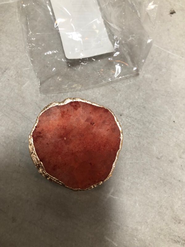 Photo 1 of Agate Druzy QUARTZ PHONE AND TABLET GRIP RED
**NOT ORIGINAL STOCK PHOTO**