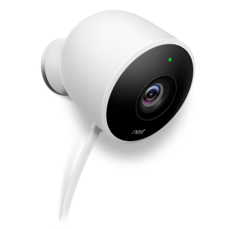 Photo 1 of Google Nest Cam Outdoor Surveillance Camera - White
