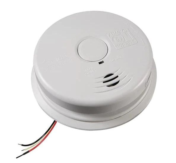 Photo 1 of 10 Year Worry-Free Smoke Detector, Hardwired with 10 Year Battery Backup, Smoke Alarm
