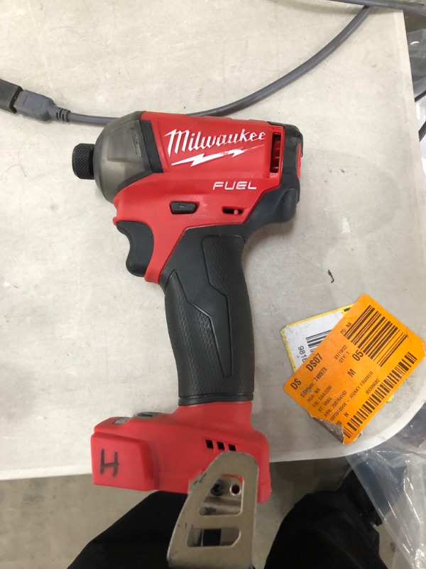 Photo 3 of USED Milwaukee M18 FUEL SURGE 18-Volt Lithium-Ion Brushless Cordless 1/4 in. Hex Impact Driver (Tool-Only) (Non-Retail Packaging)
