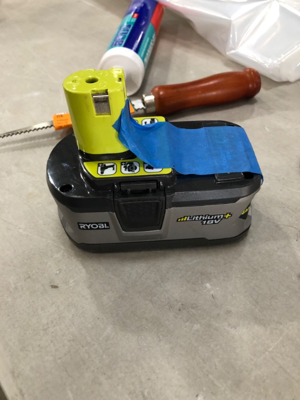 Photo 2 of USED RYOBI P108 4AH One+ High Capacity Lithium Ion Battery For RYOBI Power Tools (Single Battery)
