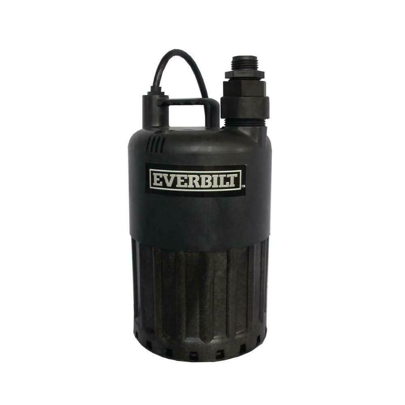 Photo 1 of USED Everbilt 1/2 HP Waterfall Submersible Utility Pump