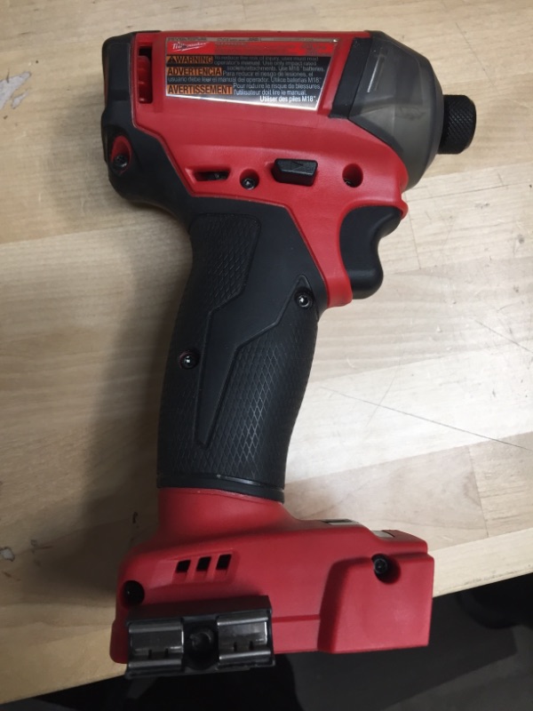 Photo 1 of Milwaukee
M18 FUEL SURGE 18-Volt Lithium-Ion Brushless Cordless 1/4 in. Hex Impact Driver (Tool-Only)