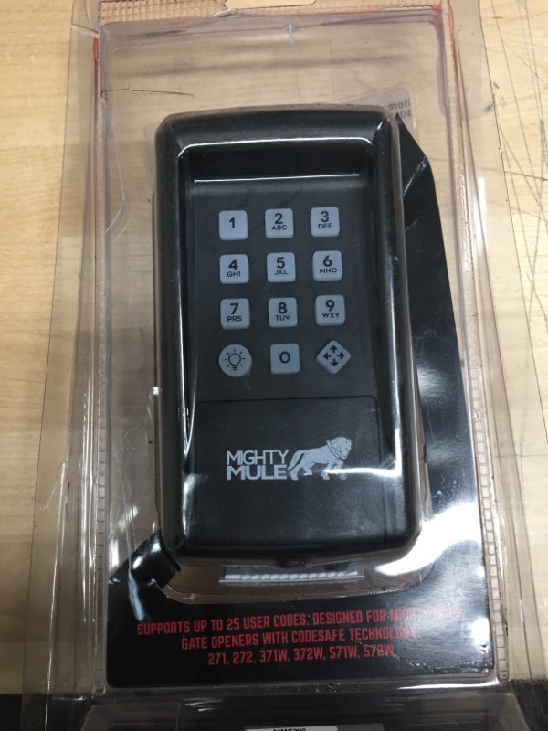 Photo 2 of Mighty Mule
Digital Keypad for Mighty Mule Automatic Gate Operators