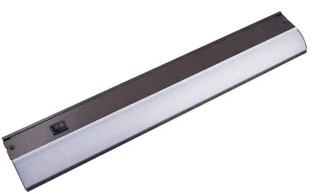 Photo 1 of GE
24 in. Premium LED Direct Wire Dimmable Oil-Rubbed Bronze Under Cabinet Light