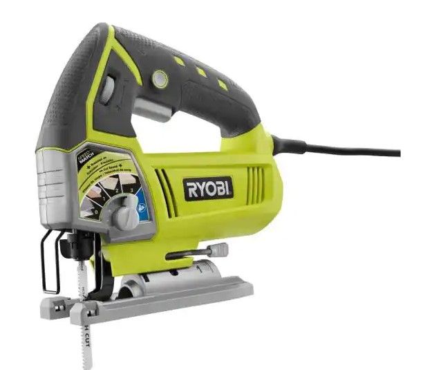 Photo 1 of RYOBI
4.8 Amp Corded Variable Speed Orbital Jig Saw
SN:GN21463D008115