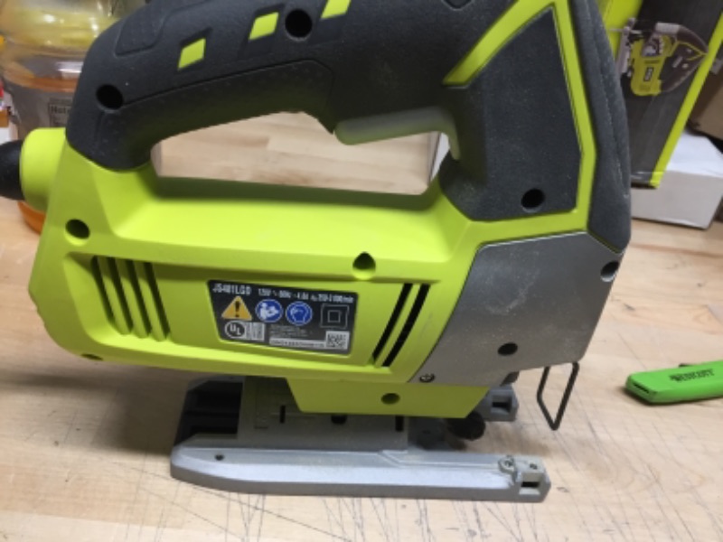 Photo 3 of RYOBI
4.8 Amp Corded Variable Speed Orbital Jig Saw
SN:GN21463D008115