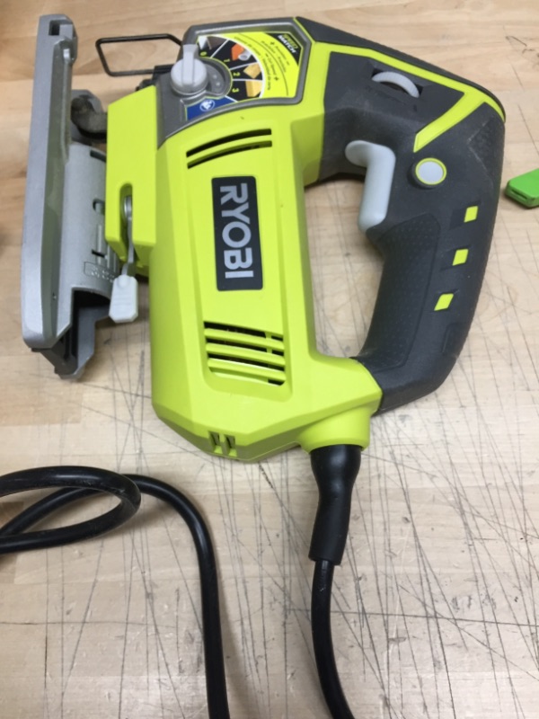 Photo 2 of RYOBI
4.8 Amp Corded Variable Speed Orbital Jig Saw
SN:GN21463D008115