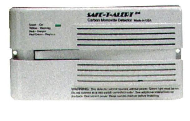 Photo 1 of 09/29/2014-65 Series 12-Volt Safe-T-Alert Surface Mount RV Carbon Monoxide (CO) Alarm in White