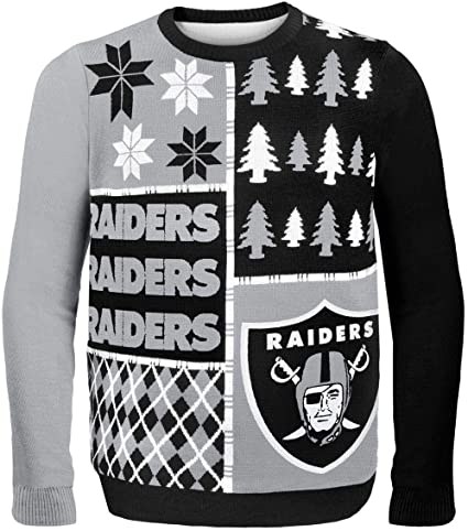 Photo 1 of FOCO NFL Busy Block Ugly Sweater