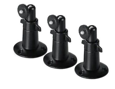 Photo 1 of **PACK OF 2**
Wasserstein Blink Outdoor, XT, XT2 Outdoor and Indoor (3-Pack) Black Swivel Tilting Security Camera Universal Mount
