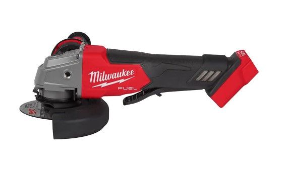 Photo 1 of **INCOMPLETE & DAMAGED**
M18 FUEL 18-Volt Lithium-Ion Brushless Cordless 4-1/2 in./5 in. Grinder w/Paddle Switch (Tool-Only)
