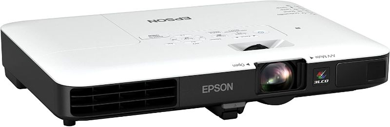 Photo 1 of Epson PowerLite 1785W 3LCD WXGA wireless mobile projector with carrying case and fast and easy image adjustments. A bright fully equipped solution for presentations and wireless video streaming
