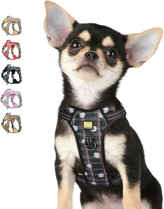 Photo 1 of ***SMALL****
Front Clip Dog Harness, Atopark No Pull Reflective Dog Walking Harness, Dog Vest Harness with Sturdy Dual-Clips for Training, Adjustable No Choke Pet Harness
