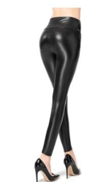 Photo 1 of Ginasy Faux Leather Leggings for Women High Waisted Stretch Leather Pants
***SIZE M****