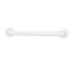 Photo 1 of 18 in. Concealed Screw Assist Bar in White
