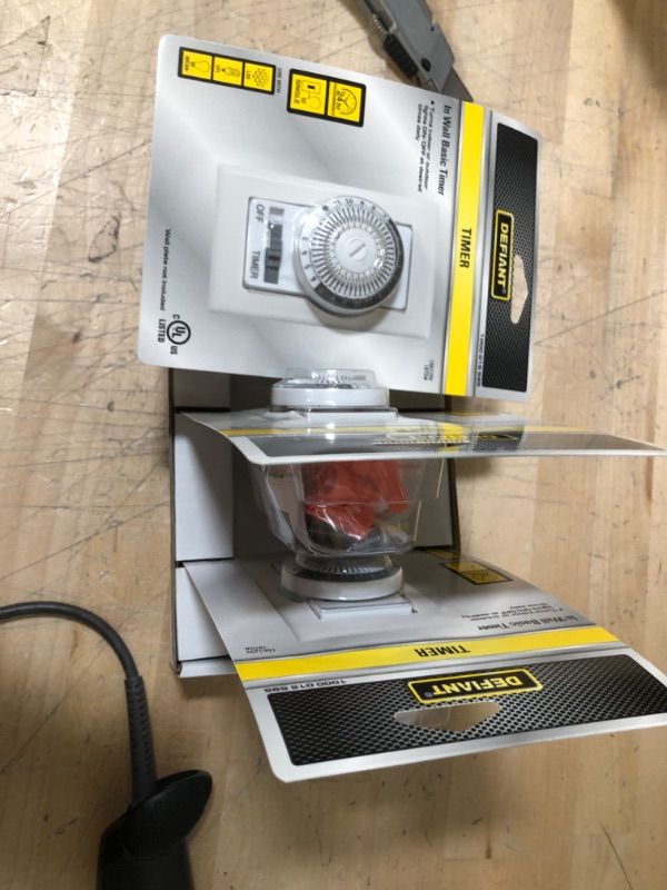 Photo 1 of 15 Amp 24-Hour Indoor In-Wall Mechanical Timer Switch
SET OF 3