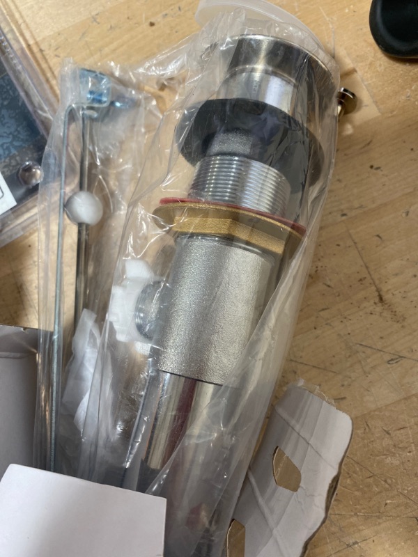Photo 1 of 1-1/4 in. Brushed Nickel Finish Pop-Up Assembly
