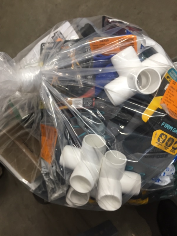 Photo 1 of **NOT REFUNDABLE**
BUNDLE OF ASSORTED HOME DEPOT ITEMS 