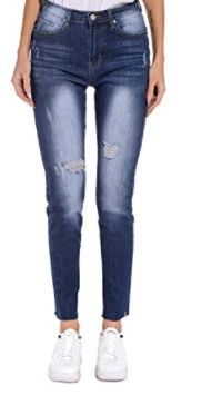 Photo 1 of Seyorz Denim Hot Shorts for Women High Stretch Mid Rise Shaping Pull-on Skinny Jeans LARGE
