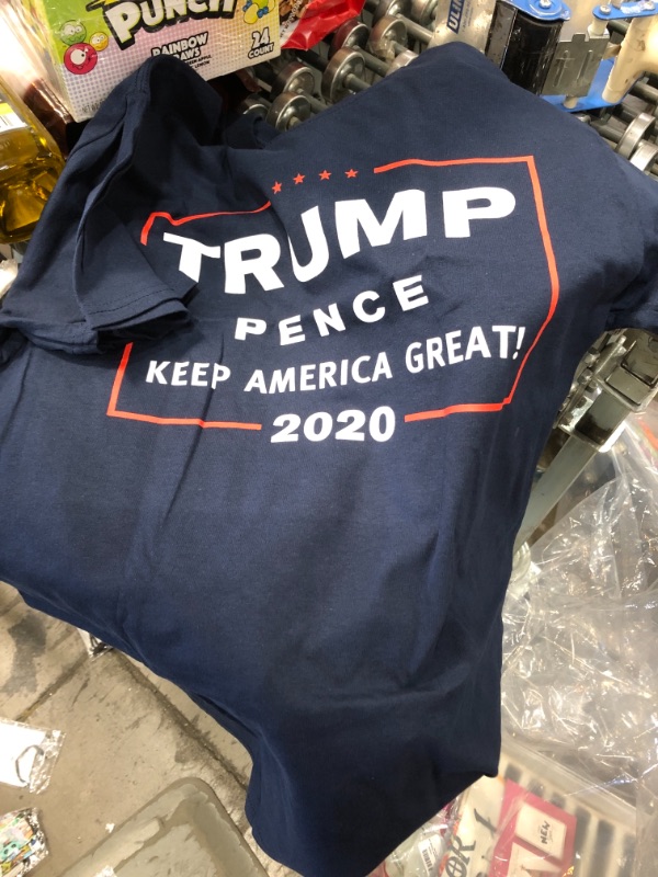 Photo 1 of GunShowTees Men's Donald Trump Campaign 2020 Shirt Keep America Great MEDIUM.