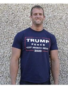 Photo 1 of GunShowTees Men's Donald Trump Campaign 2020 Shirt Keep America Great MEDIUM.