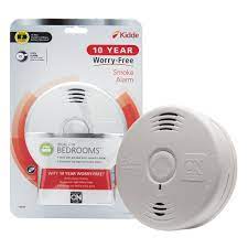 Photo 1 of 10 Year Worry-Free Sealed Battery Smoke Detector with Photoelectric Sensor and Voice Alarm
