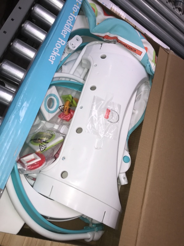 Photo 1 of Fisher-Price Infant-to-Toddler Rocker - Geo Diamonds

