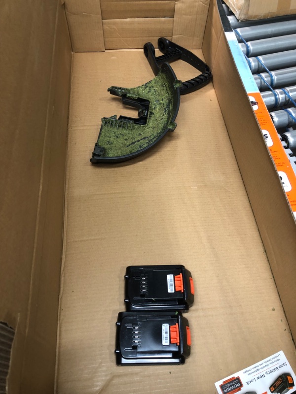 Photo 1 of 
BLACK+DECKER 3-in-1 Lawn Mower with Extra Lithium Battery 3.0 Amp Hour (MTC220 & LB2X3020-OPE)