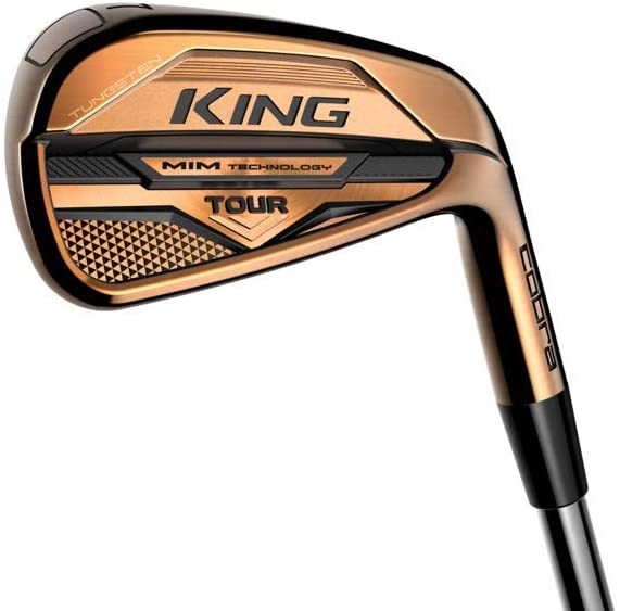 Photo 1 of *Cobra Golf 2021 Men's King Mim Tour Copper 6 Iron 
hand orientation: right 
flex: stiff
material: stainless steel
shaft material: alloy steel
grip size: standard
