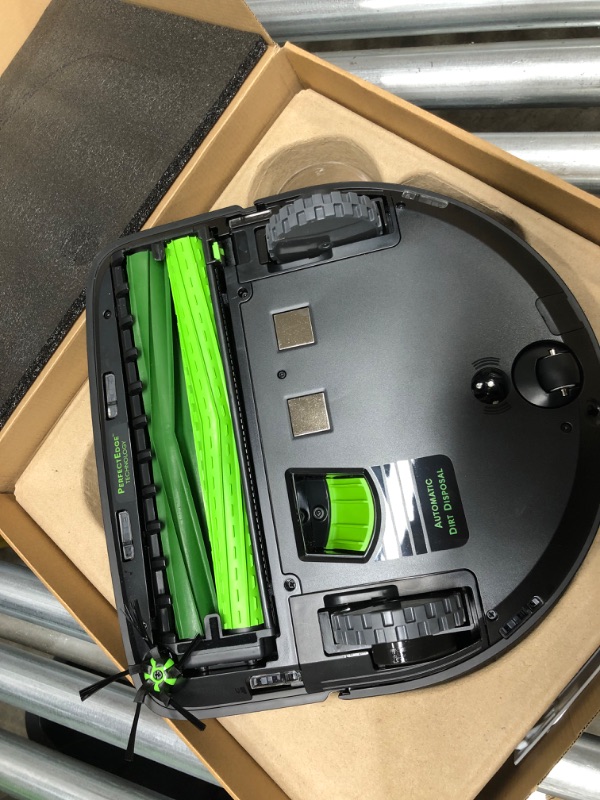 Photo 3 of iRobot Roomba s9+ (s955020) Robot Vacuum Bundle with Automatic Dirt Disposal- Wi-Fi Connected, Smart Mapping, Ideal for Pet Hair (+1 Extra Edge-Sweeping Brush, 1 Extra Filter)