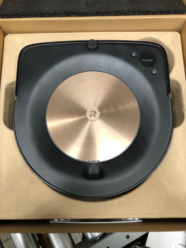 Photo 2 of iRobot Roomba s9+ (s955020) Robot Vacuum Bundle with Automatic Dirt Disposal- Wi-Fi Connected, Smart Mapping, Ideal for Pet Hair (+1 Extra Edge-Sweeping Brush, 1 Extra Filter)