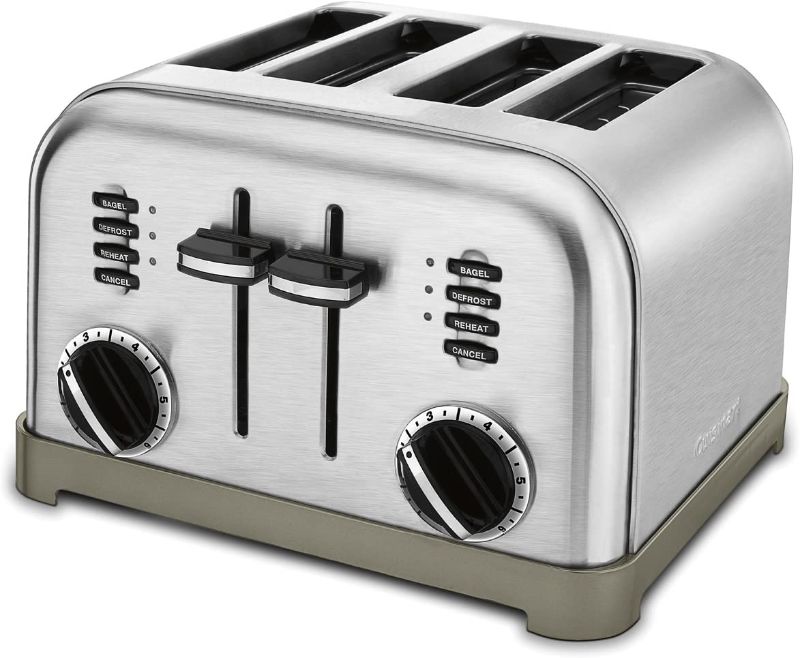 Photo 1 of Cuisinart CPT-180P1 Metal Classic 4-Slice toaster, Brushed Stainless