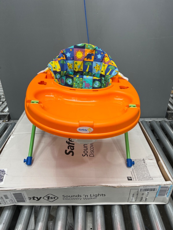 Photo 1 of Safety 1st Dino Sounds 'n Lights Discovery Baby Walker with Activity Tray