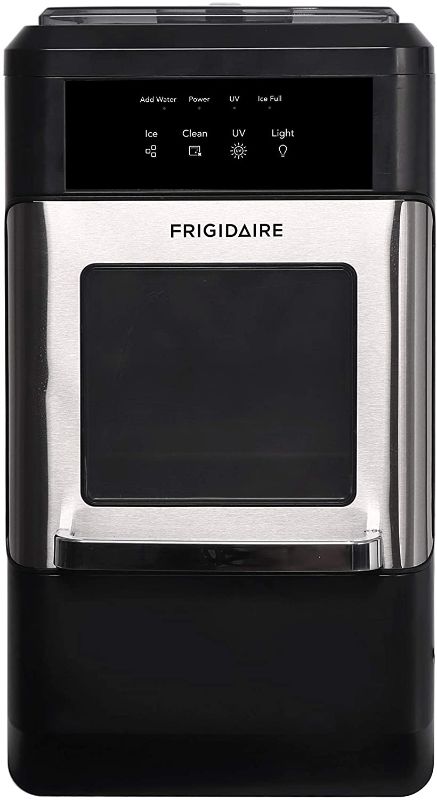 Photo 1 of Frigidaire EFIC235-AMZ Countertop Crunchy Chewable Nugget Ice Maker, 44lbs per day, Self Cleaning Function
