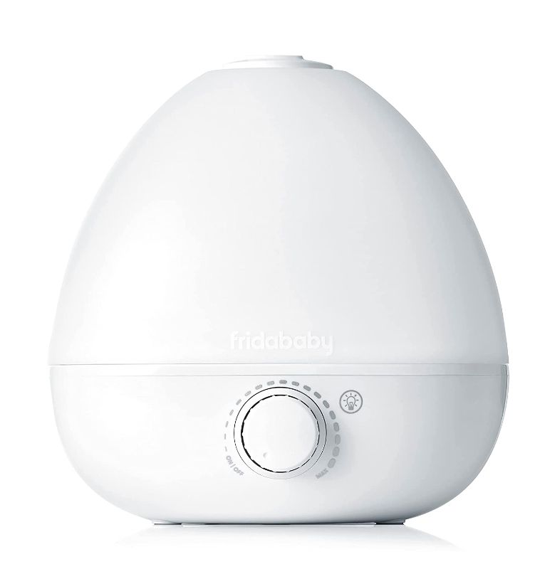 Photo 1 of (MISSING POWER CORD) Frida Baby Fridababy 3-in-1 Humidifier with Diffuser and Nightlight, White

