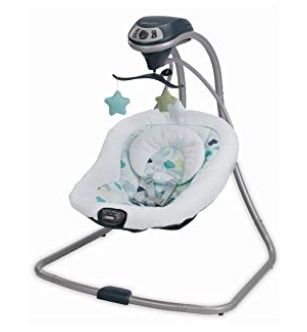 Photo 1 of Graco brand single rocking swing, Stratus
