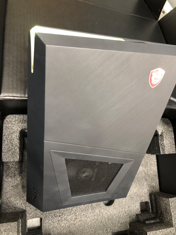 Photo 7 of MSI - MPG Trident 3 Gaming Desktop 11th Gen i5-11400F Hexa-core 2.60 GHz 16GB NVIDIA GeForce RTX 3060 AERO ITX RAM 512GB SSD - Black Accessories Not Included (Mouse and Keyboard Not Included)
