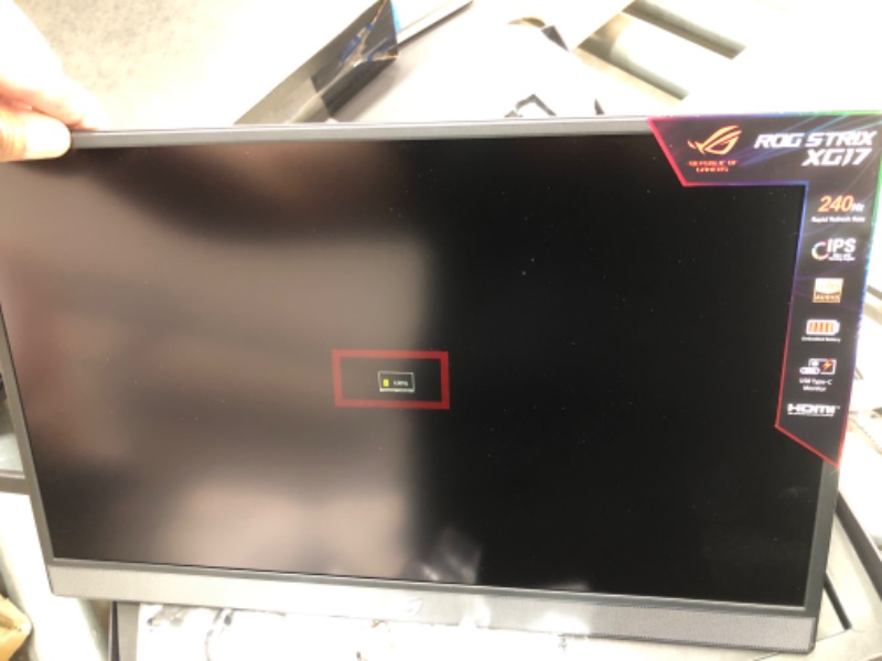 Photo 2 of ASUS ROG Strix IPS LED Gaming Monitor - 17.3 FHD 1920x1080 16:9 1000:1
