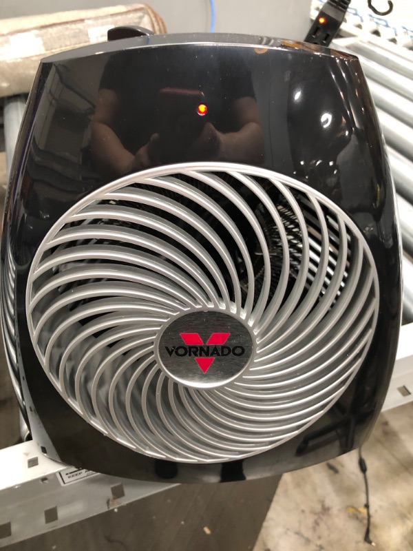 Photo 2 of POWERS ON***Vornado 1,500 Watt Portable Electric Fan Compact Heater with Adjustable Thermostat